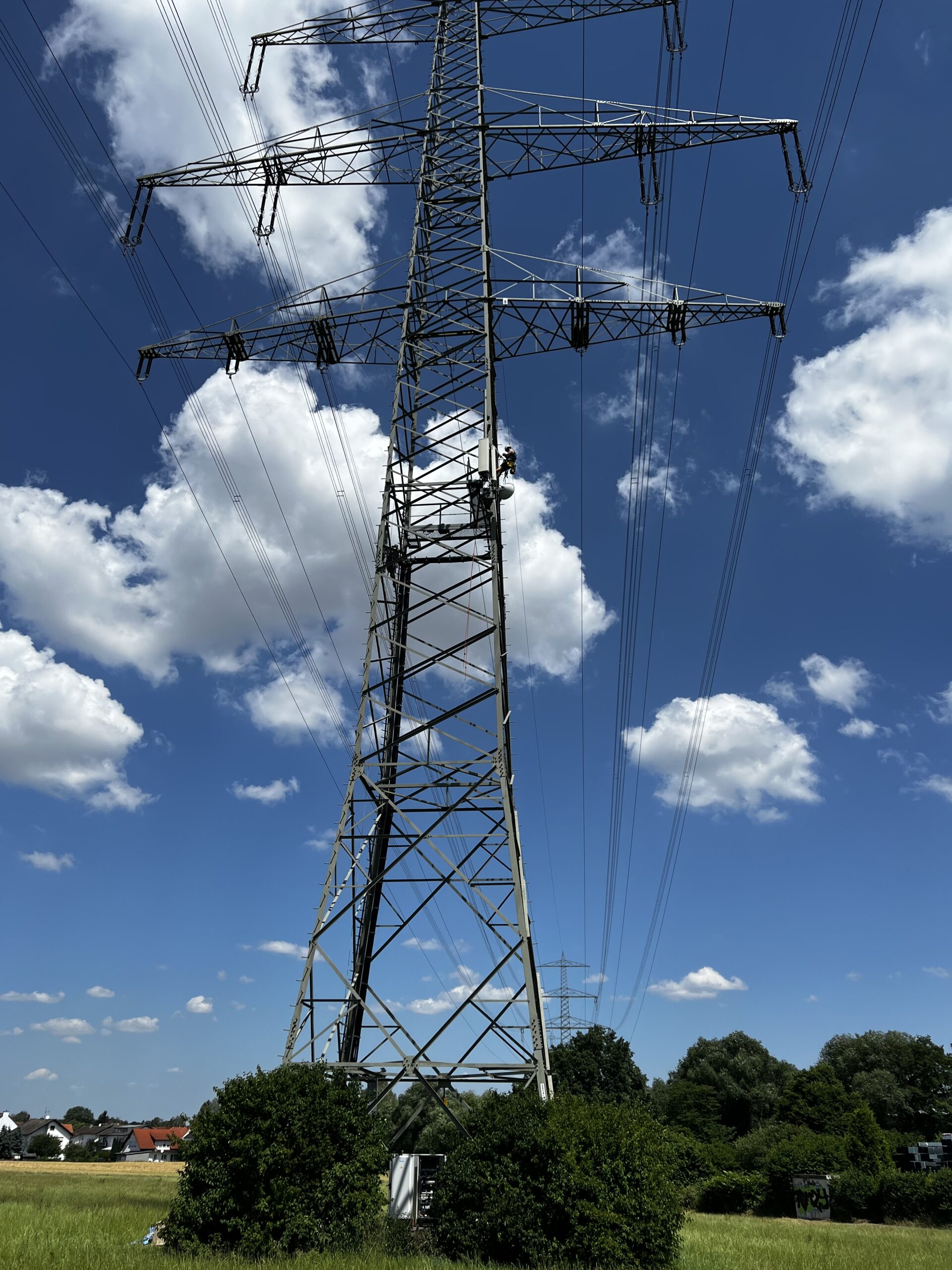 Intustriekletterer-leipzig-Mobilfunktmaßt